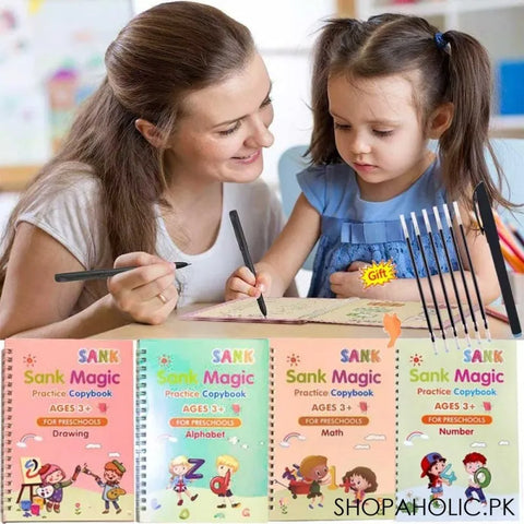 Kids sank magic book education read and write book for kids