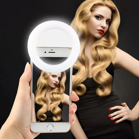 Selfie Ring Light For All Phones Tablets & Laptops