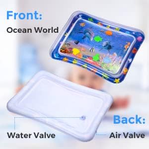 Newborn Baby Water Mat Inflatable Tummy Time Toy🌈