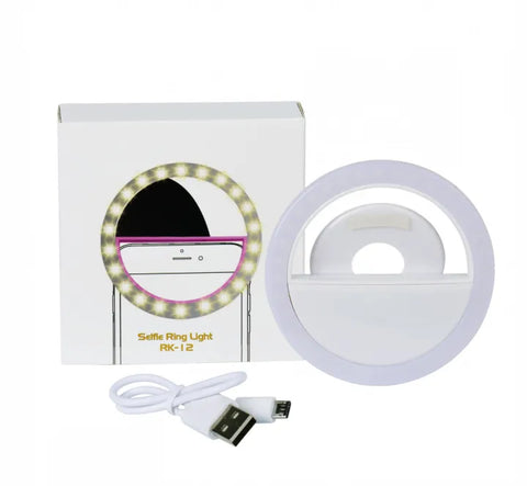 Selfie Ring Light For All Phones Tablets & Laptops