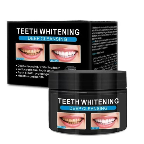 Charcoal Teeth Whitening Powder Pure Natural 60 Ml ✨🦷