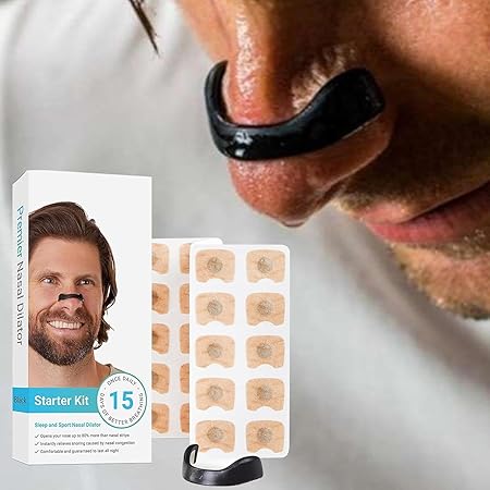 💤 Anti Snore Nose Dilator Starter Kit 🌙
