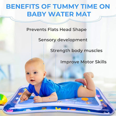 Newborn Baby Water Mat Inflatable Tummy Time Toy🌈