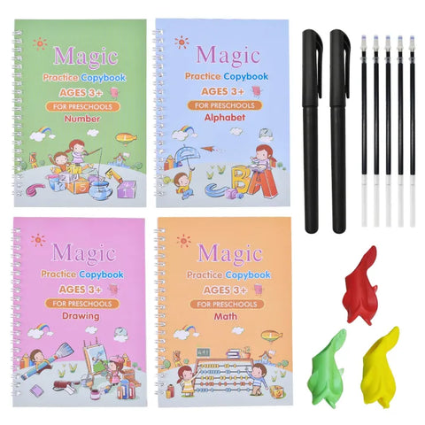 Kids sank magic book education read and write book for kids