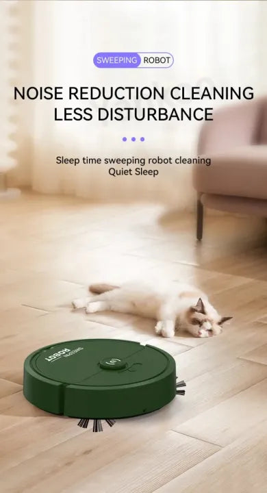 Mini Sweeping Robot 8388 Low Noise Bilateral Brush One key to open Super suction 1200mAh Long endurance Household Mini Sweeping Robot ⚡