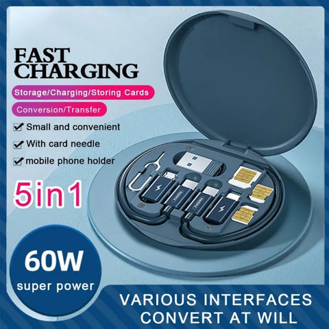 Multi-Functional Fast Charging Box 60W⚡