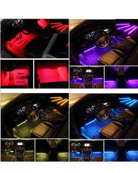 🌈 Smart LED Car Interior Light Strips✨
