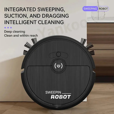 Mini Sweeping Robot 8388 Low Noise Bilateral Brush One key to open Super suction 1200mAh Long endurance Household Mini Sweeping Robot ⚡