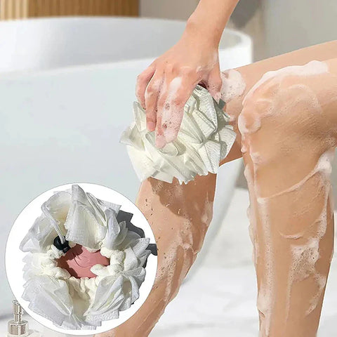2-in-1 Bath Loofah Sponge