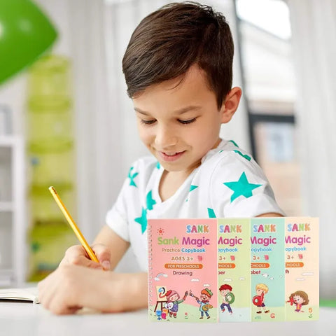 Kids sank magic book education read and write book for kids
