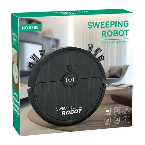 Mini Sweeping Robot 8388 Low Noise Bilateral Brush One key to open Super suction 1200mAh Long endurance Household Mini Sweeping Robot ⚡